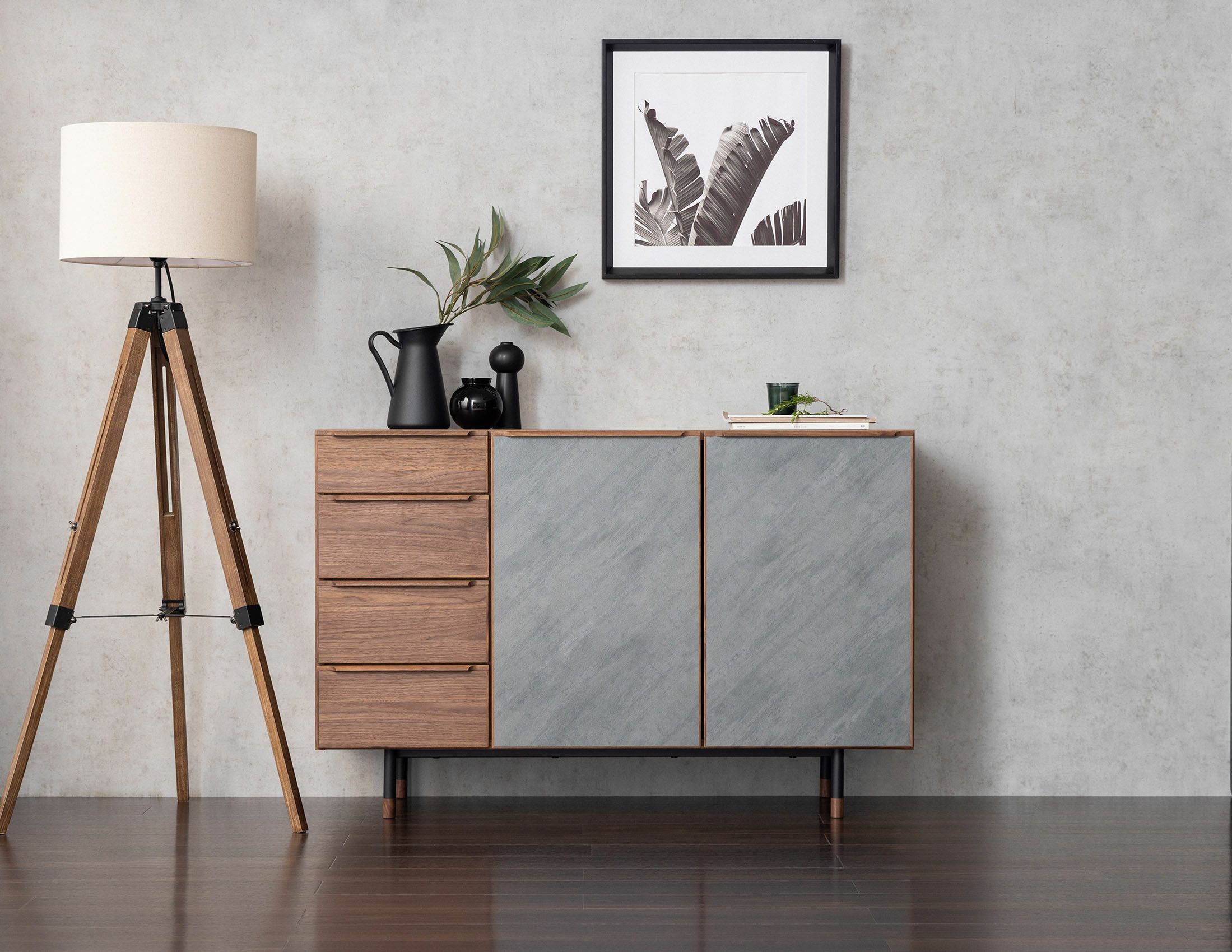 モダンなロッカー バケットサイドボードリビングルーム収納収納キャビネット装飾多機能装飾バケットキャビネット おしゃれなロッカー(Wh  キャビネット・サイドボード | おしゃれな家具・インテリア通販【暮らしのデザイン】, image size:2199x1699