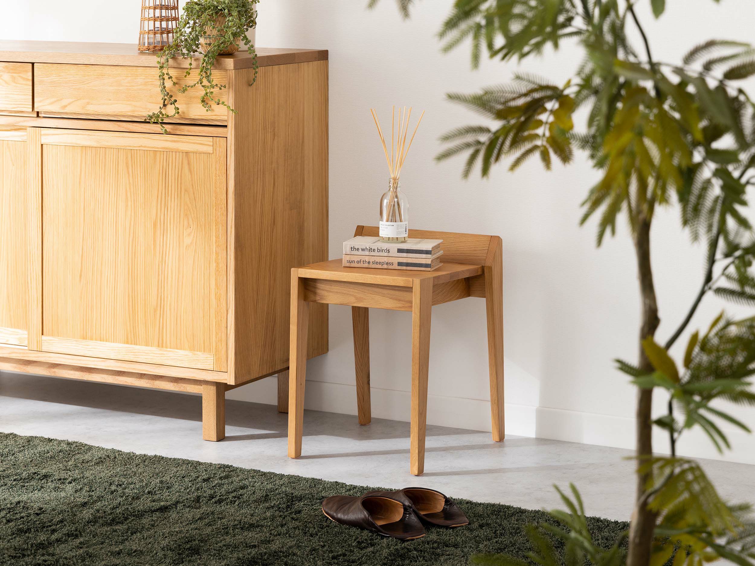 英国 スツール 白 ホワイト 丸椅子 ダイニングチェア アンティーク