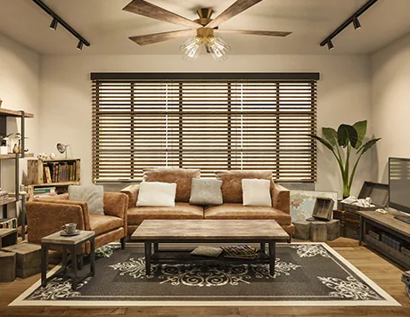 幅120cm パソコンデスク ラグナー 天然木 木製 オーク材