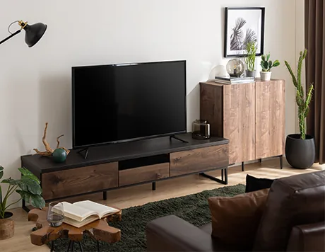 シギヤマ家具 テレビボード 104cm 設置無料】幅100cm 木目調食器