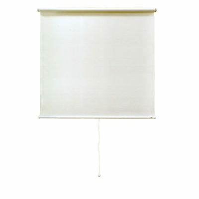 シングルロールスクリーン ビスタイプ 幅1300mm×高さ1200mm ビス取り付け スプリング巻き上げ 完成品