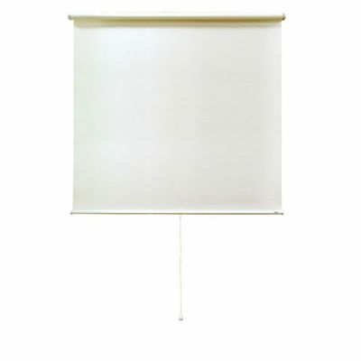 シングルロールスクリーン ビスタイプ 幅1300mm×高さ1900mm ビス取り付け スプリング巻き上げ 完成品