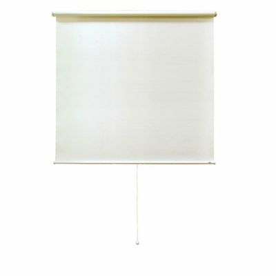 シングルロールスクリーン ビスタイプ 幅1500mm×高さ1900mm ビス取り付け スプリング巻き上げ 完成品