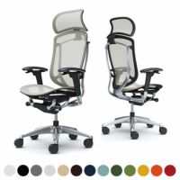 CC85BR | コンテッサ セコンダ エクストラハイバック 大型固定ヘッドレスト 座メッシュ アジャストアーム ポリッシュフレーム ブラックボディ オカムラ｜¥242,800の動画