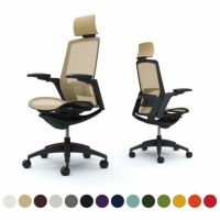 C78AMS | フィノラ エクストラハイバック 座メッシュ アジャストアーム ブラックパネル ブラック脚 ブラックボディ ランバーサポート付オカムラ｜¥200,800の動画