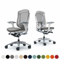 CC83BZ | コンテッサ セコンダ ハイバック 座クッション アジャストアーム ポリッシュフレーム ホワイトボディ ランバーサポート付き オカムラ｜¥226,400の動画