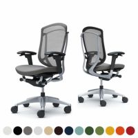 CC83GR | コンテッサ セコンダ ハイバック 座クッション アジャストアーム シルバーフレーム ブラックボディ オカムラ｜¥197,400の動画