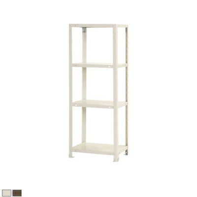 【本体】スチールラック スリムラック 4段/幅450×奥行300×高さ1200mm