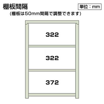 本体】スチールラック スリムラック 4段/幅600×奥行300×高さ1200mm