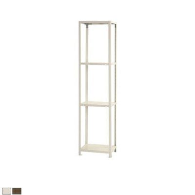 【本体】スチールラック スリムラック 4段/幅450×奥行300×高さ1800mm