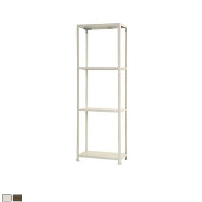 【本体】スチールラック スリムラック 4段/幅600×奥行450×高さ1800mm