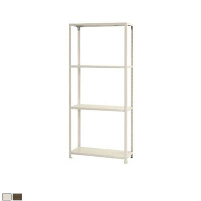 【本体】スチールラック スリムラック 4段/幅800×奥行450×高さ1800mm