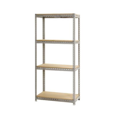 スチールボード棚 収納棚 4段 幅1800×奥行450×高さ2100mm