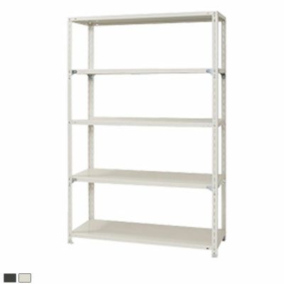 【本体】スチールラック 収納棚 軽量 70kg/段 5段 幅1200×奥行450×高さ1800mm
