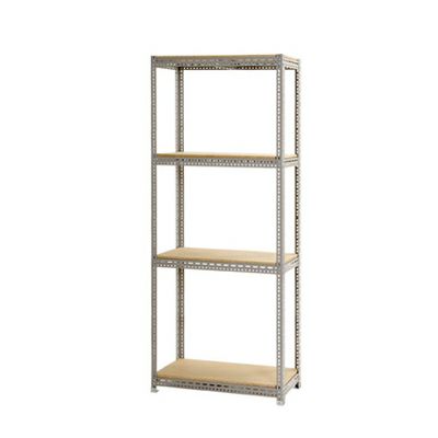 スチールボード棚 収納棚 4段 幅1200×奥行900×高さ2400mm
