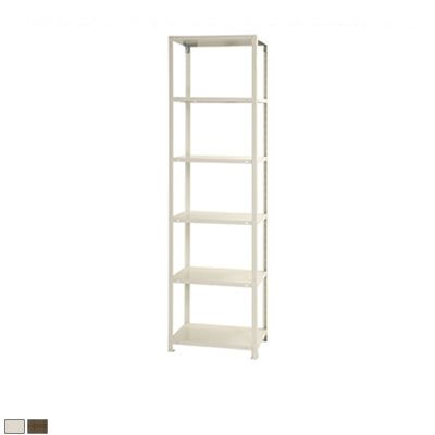 【本体】スチールラック スリムラック 40kg 6段/幅600×奥行300×高さ2100mm/KT-NSTR-734