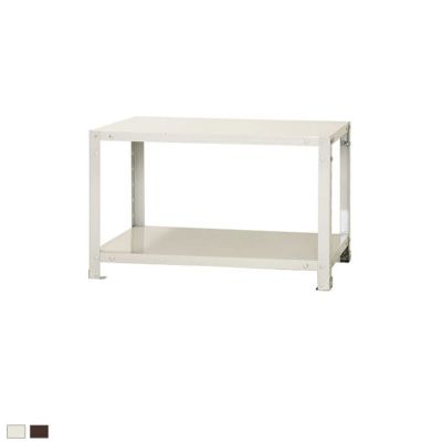 【本体】スチールラック スリムラック 40kg 2段/幅700×奥行200×高さ450mm/KT-NSTR-043