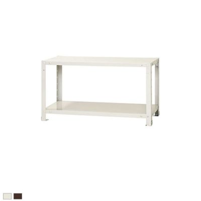 【本体】スチールラック スリムラック 40kg 2段/幅800×奥行300×高さ450mm/KT-NSTR-054