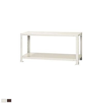 【本体】スチールラック スリムラック 40kg 2段/幅900×奥行400×高さ450mm/KT-NSTR-066