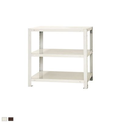 【本体】スチールラック スリムラック 40kg 3段/幅600×奥行450×高さ600mm/KT-NSTR-137