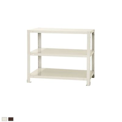 【本体】スチールラック スリムラック 40kg 3段/幅700×奥行450×高さ600mm/KT-NSTR-147