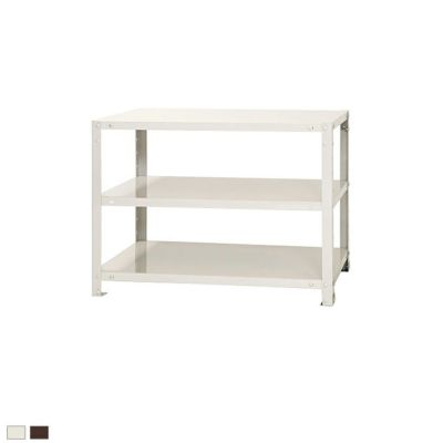 【本体】スチールラック スリムラック 40kg 3段/幅800×奥行300×高さ600mm/KT-NSTR-154