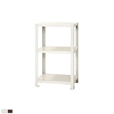 【本体】スチールラック スリムラック 40kg 3段/幅450×奥行200×高さ750mm/KT-NSTR-223