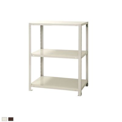 【本体】スチールラック スリムラック 40kg 3段/幅700×奥行200×高さ900mm/KT-NSTR-343