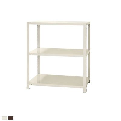 【本体】スチールラック スリムラック 40kg 3段/幅800×奥行300×高さ900mm/KT-NSTR-354