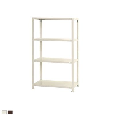 【本体】スチールラック スリムラック 40kg 4段/幅700×奥行450×高さ1200mm/KT-NSTR-447