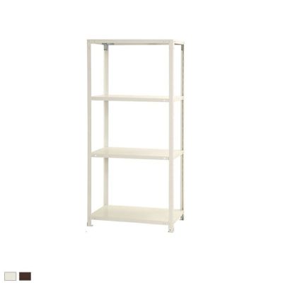 【本体】スチールラック スリムラック 40kg 4段/幅700×奥行450×高さ1500mm/KT-NSTR-547