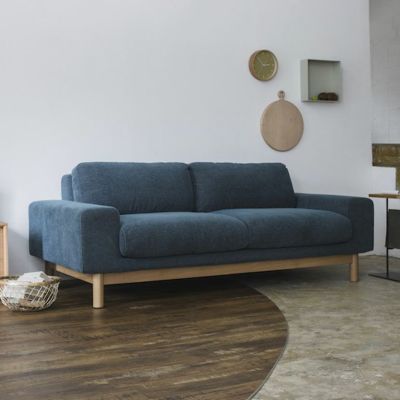 設置無料】幅88cm rect sofa long レクトソファ ロング 片肘ソファ