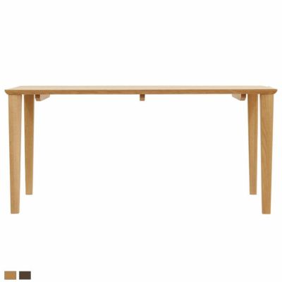 【設置無料】幅150cm 浜本工芸 ダイニングテーブル 日本製 DT7600 無垢材 4人用オーク ダイニングテーブル 食卓テーブル 食卓 ダイニング ナチュラル 北欧