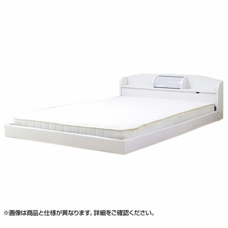 白いベッド2