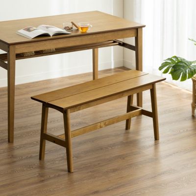 幅100cm ダイニングベンチ 天然木 木製ベンチ リビング ダイニング ラスティック  アメリカンヴィンテージ風