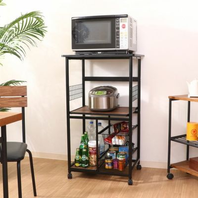 幅60cm レンジワゴン キッチン収納・キッチンワゴン