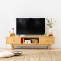 幅150cm テレビ台 木製 天然木 脚付き 引き出し付き 収納付き テレビボード TVボード TV台 ローボード おしゃれ シンプル 北欧 カフェ風 ナチュラル リビング ルンバブル｜¥40,819の動画