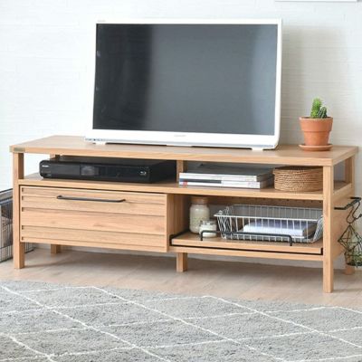 幅120cm LAFIKA（ラフィカ）テレビボード テレビ台 引き出し 脚付き 40～43インチ
