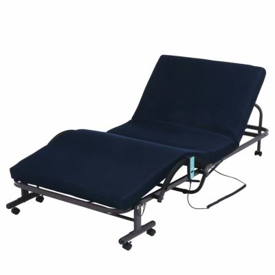 幅100cm 1人用 折たたみ電動ベッド 折りたたみベッド