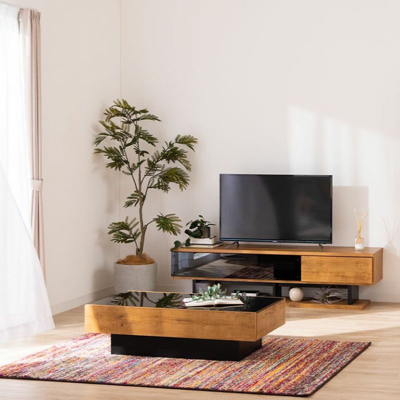 クラシカルスタイル！ローボード  ブラウン パモウナ テレビボードKU・KD・BO・SB・ZXシリーズ