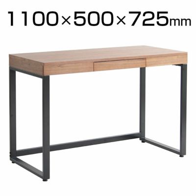 幅110cm Walnut Desk パソコンデスク 引出し付き アジャスター付き 机 テレワーク