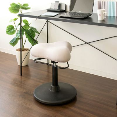 プロポーションスツール スイングカウンターチェア/ロータイプ 幅410×奥行410×高さ510～660mm