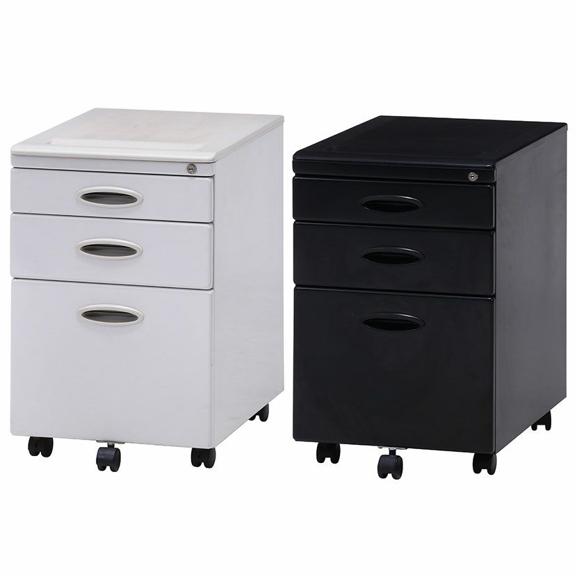 堀田木工所】幅42.1cm デスクワゴン 日本製 ウィンディ 木製 天然木