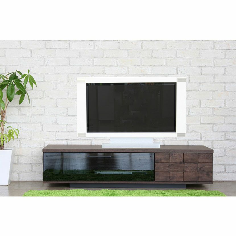 テレビ台 ローボード テレビボード ハンドメイド130cm幅 テレビボード タイプ①（コロ付き引き出し付き 幅130 TV台 ローボード