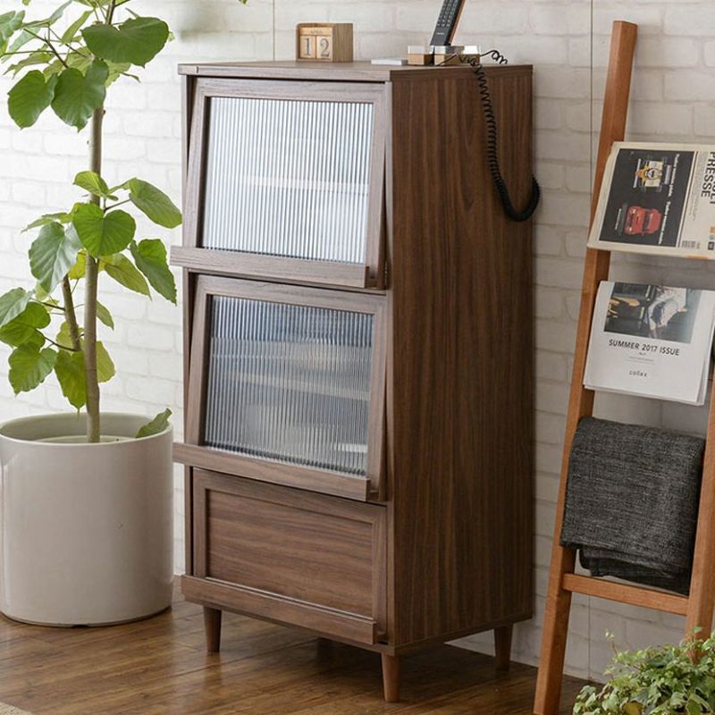 幅60cm フラップキャビネット POWRY キッチン収納 キッチンボード 食器棚 木目調 | 暮らしのデザイン