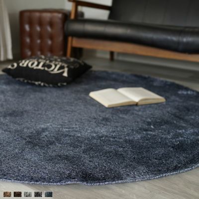 150cm円形 ラグ ネオグラス 防炎 アレルブロック 完成品