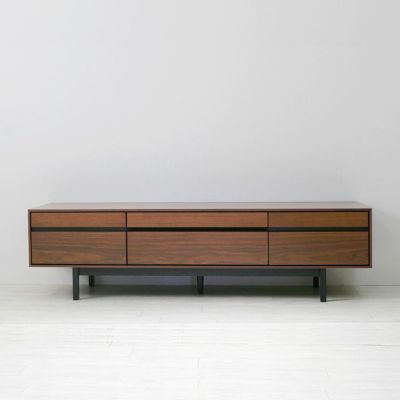 【設置無料】幅150cm 木製 テレビボード 引出し付き 配線穴付き フラップ扉 天然木 ローボード TV台 おしゃれ リビング モダン グレー ウォールナット ルンバブル