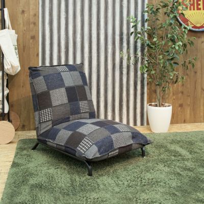 幅68cm 1人掛け フロアローソファ RKC-936 完成品