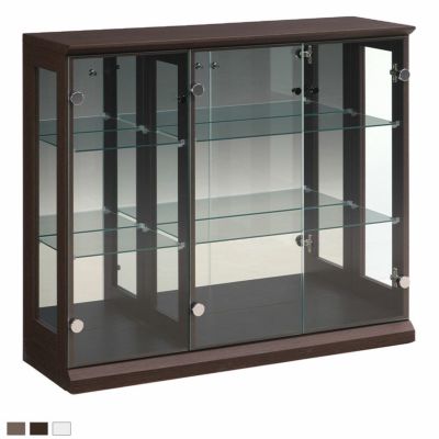 【設置無料】幅96.5cm コレクションケース ガラス 収納 棚 スリム フィギュアケース ショーケース コレクションボード ディスプレイケース ディスプレイラック 飾り棚 おしゃれ