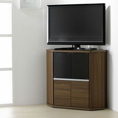 幅79cm ラシーヌCR テレビボード コーナー ミドルタイプ 隠しキャスター付 テレビ台